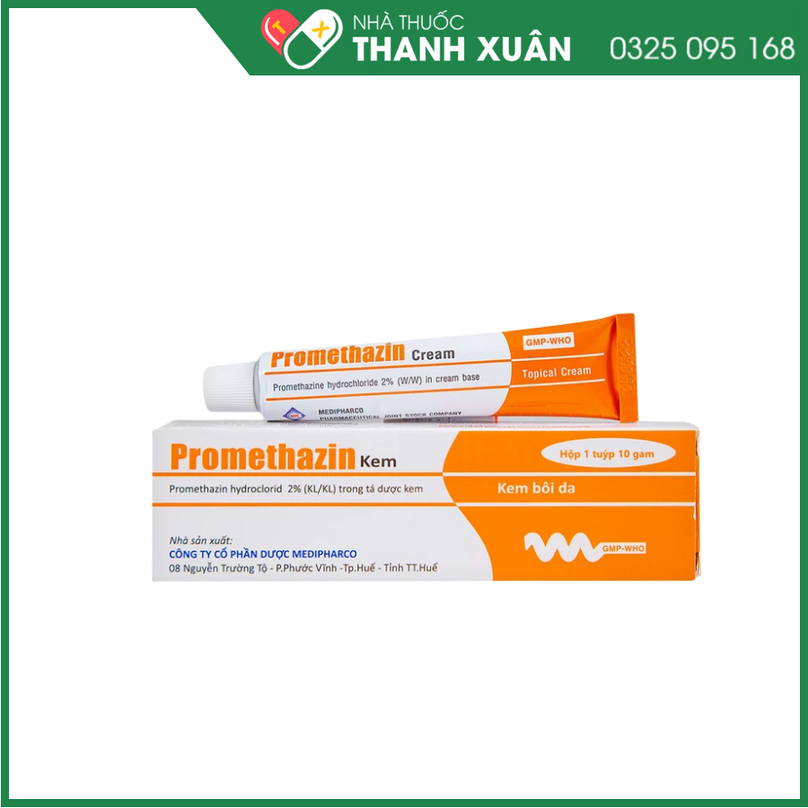 Promethazin Cream điều trị các chứng ngứa, kích ứng ngoài da